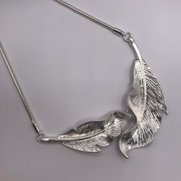 Feather necklace