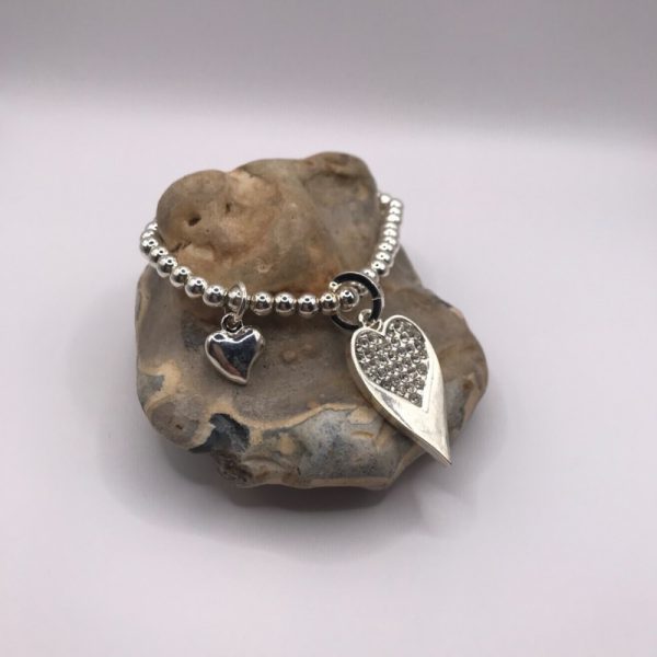 Heart sparkle bracelet