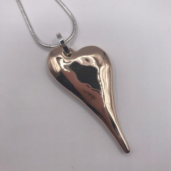 Large Heart pendant necklace