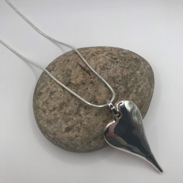 Large Heart pendant necklace