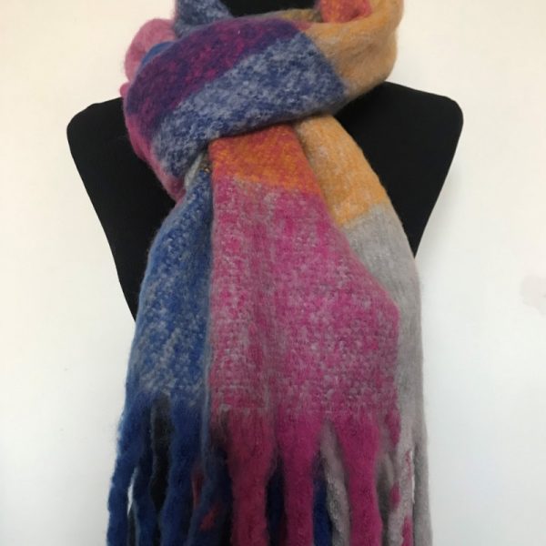 Tartan thick/warm soft scarf
